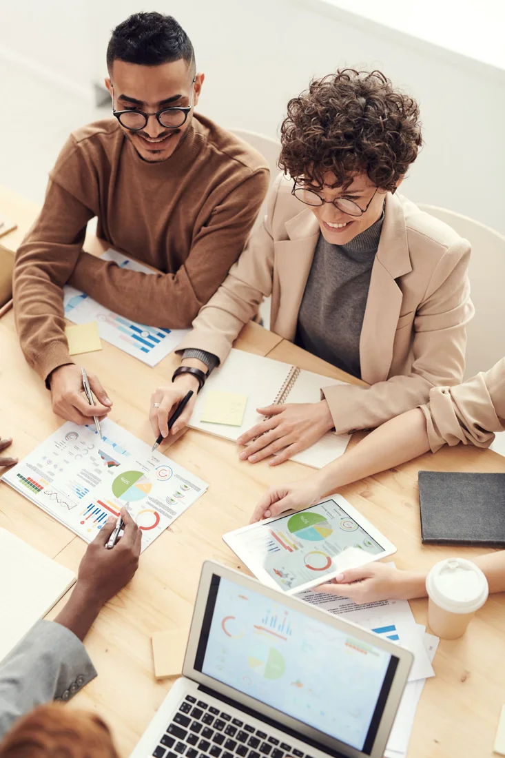 Équipe en session stratégique